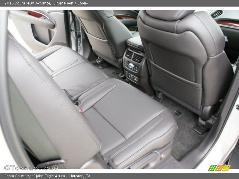 Silver Moon / Ebony 2015 Acura MDX Advance