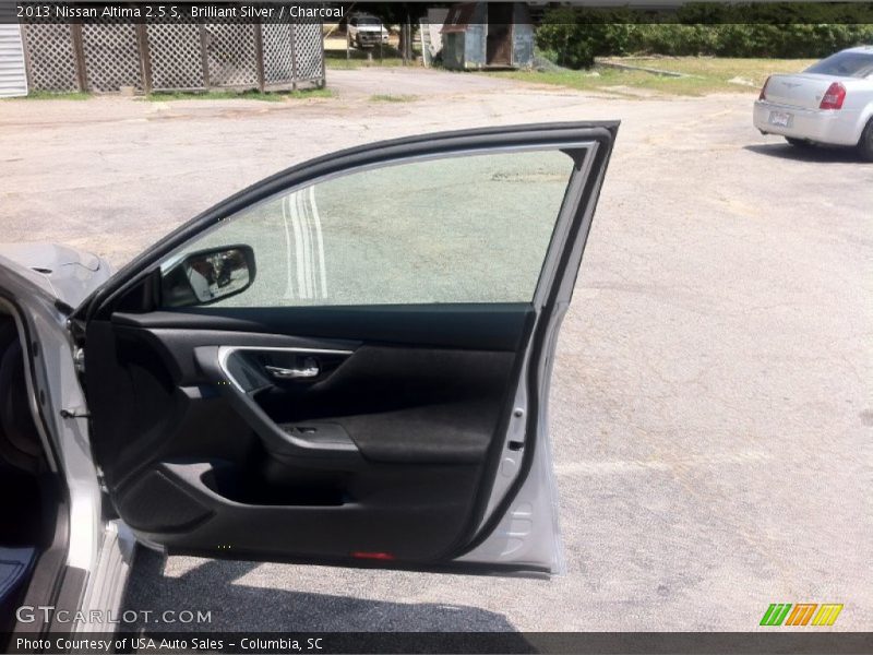 Brilliant Silver / Charcoal 2013 Nissan Altima 2.5 S