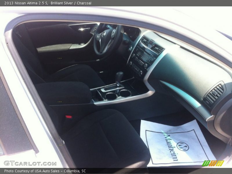 Brilliant Silver / Charcoal 2013 Nissan Altima 2.5 S