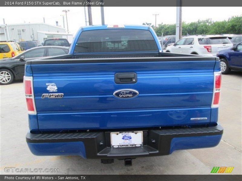 Blue Flame / Steel Grey 2014 Ford F150 STX SuperCab