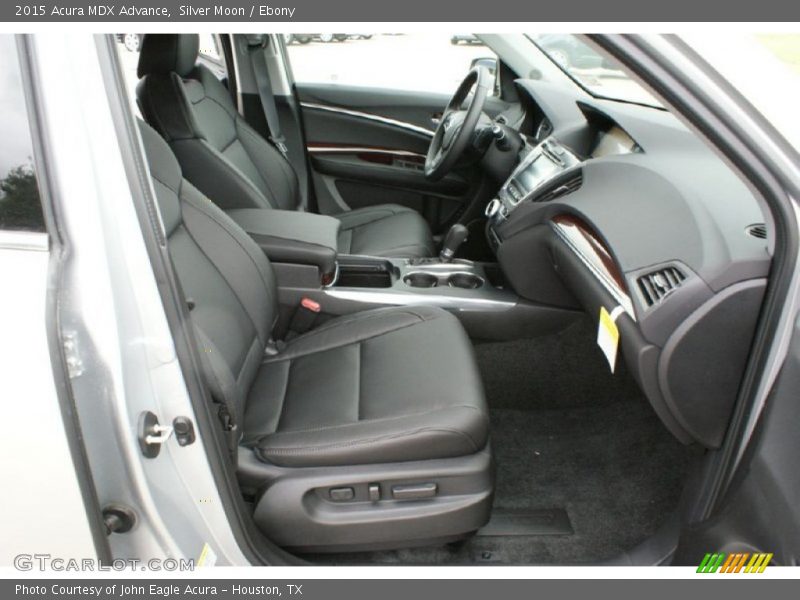 Silver Moon / Ebony 2015 Acura MDX Advance