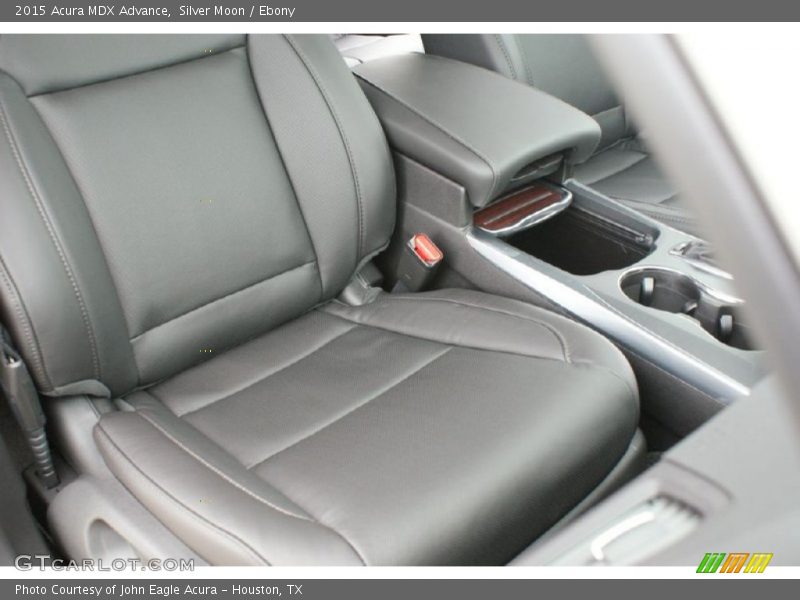 Silver Moon / Ebony 2015 Acura MDX Advance