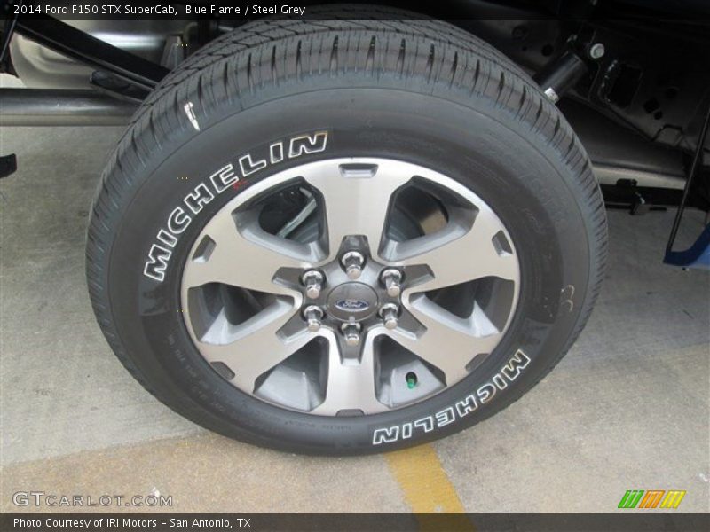 Blue Flame / Steel Grey 2014 Ford F150 STX SuperCab
