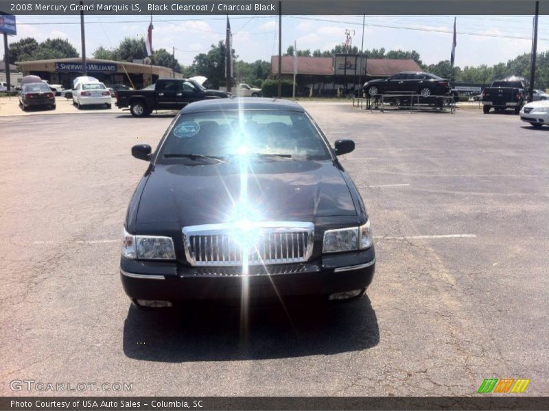 Black Clearcoat / Charcoal Black 2008 Mercury Grand Marquis LS