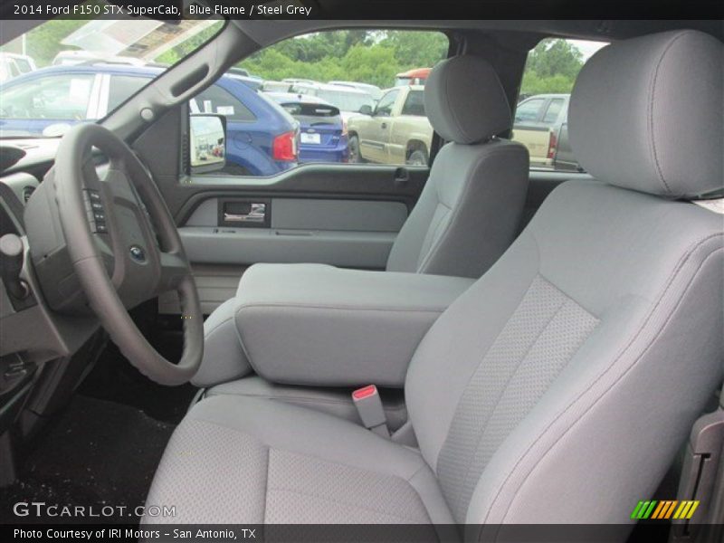 Blue Flame / Steel Grey 2014 Ford F150 STX SuperCab