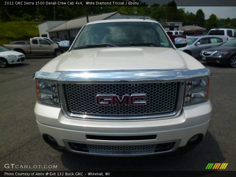 White Diamond Tricoat / Ebony 2011 GMC Sierra 1500 Denali Crew Cab 4x4