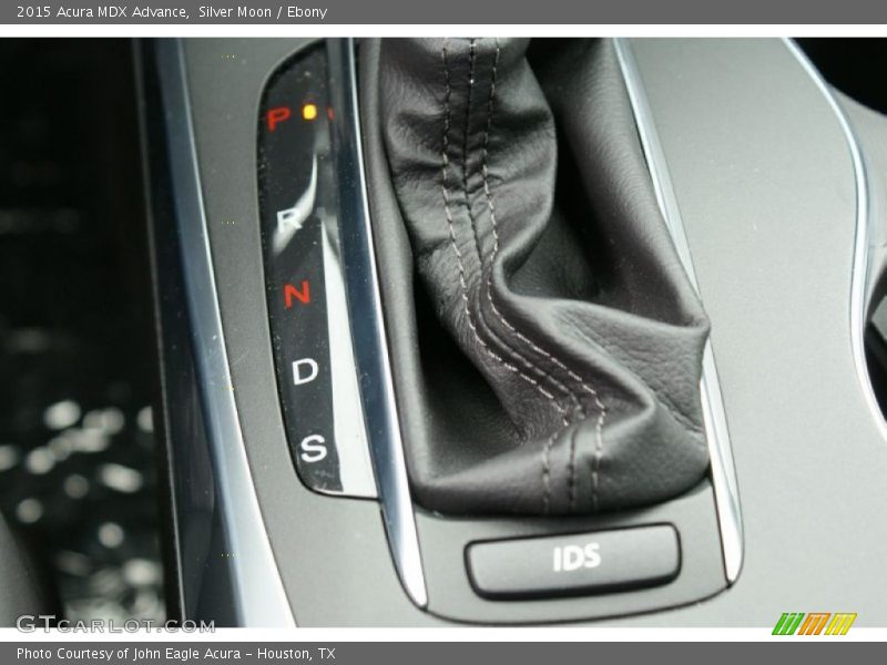 Silver Moon / Ebony 2015 Acura MDX Advance