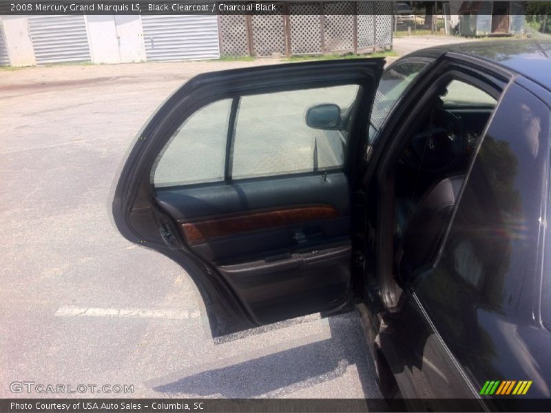 Black Clearcoat / Charcoal Black 2008 Mercury Grand Marquis LS