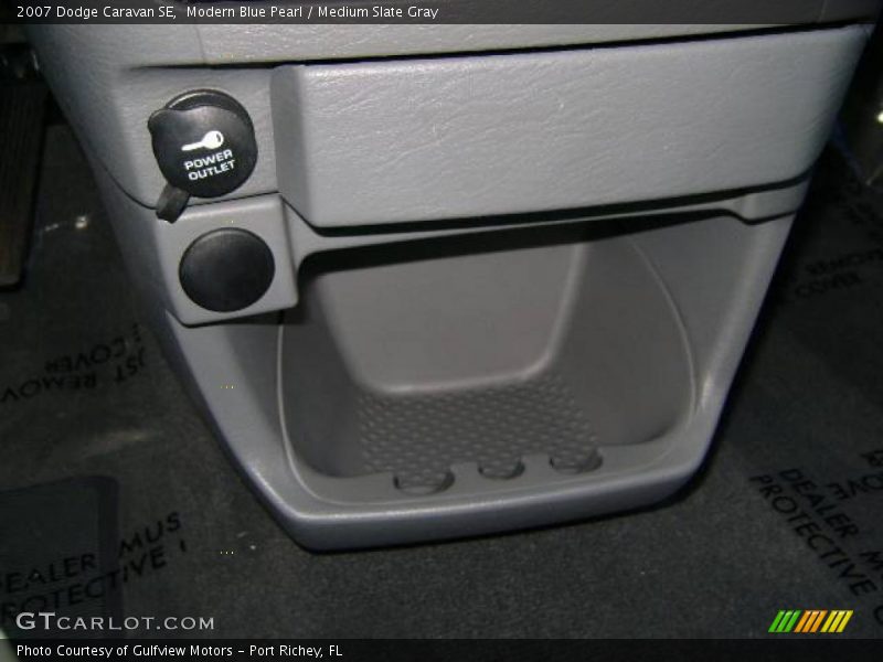 Modern Blue Pearl / Medium Slate Gray 2007 Dodge Caravan SE