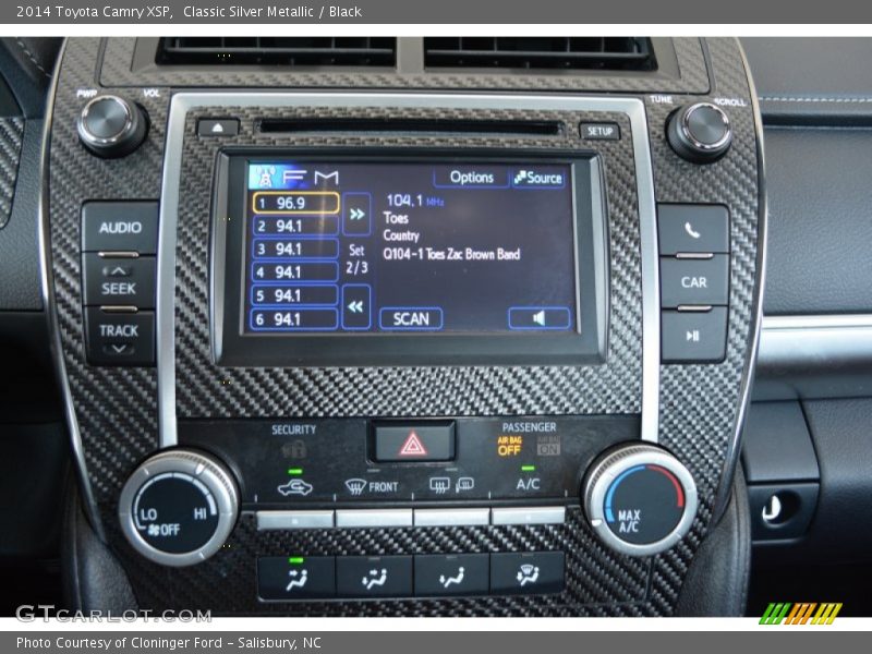 Classic Silver Metallic / Black 2014 Toyota Camry XSP