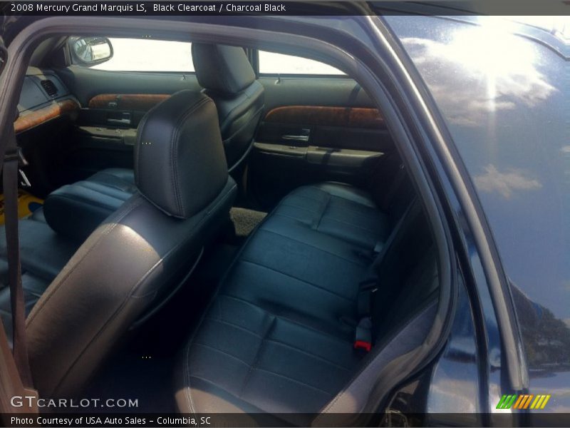 Black Clearcoat / Charcoal Black 2008 Mercury Grand Marquis LS