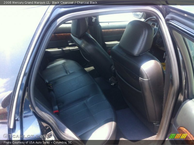 Black Clearcoat / Charcoal Black 2008 Mercury Grand Marquis LS