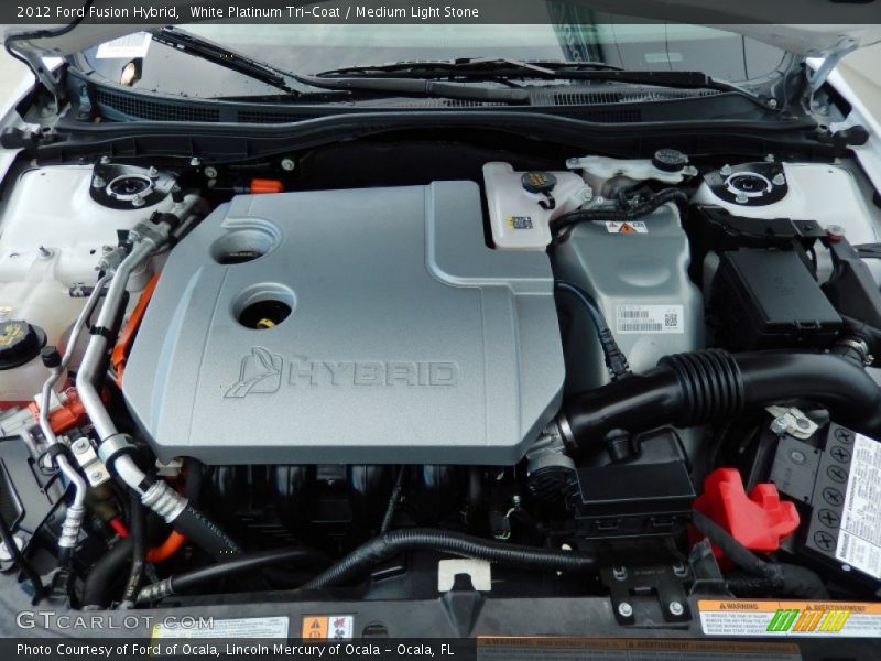  2012 Fusion Hybrid Engine - 2.5 Liter Atkinson Cycle DOHC 16-Valve VVT Duratec 4 Cylinder Gasoline/Electric Hybrid