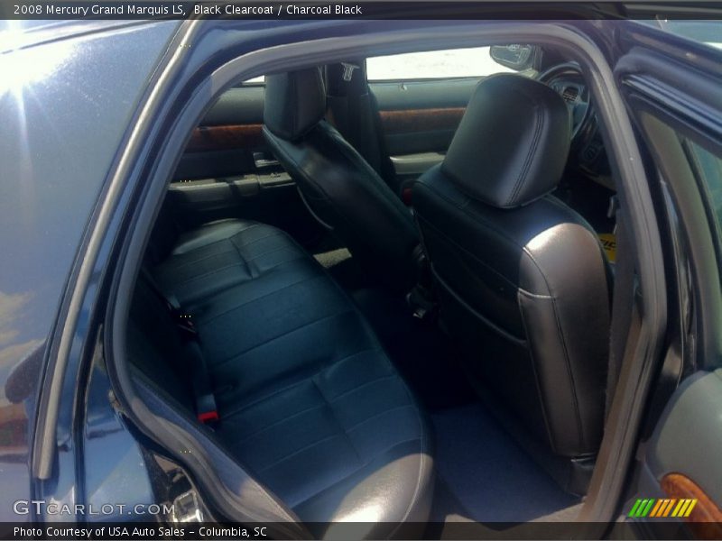 Black Clearcoat / Charcoal Black 2008 Mercury Grand Marquis LS