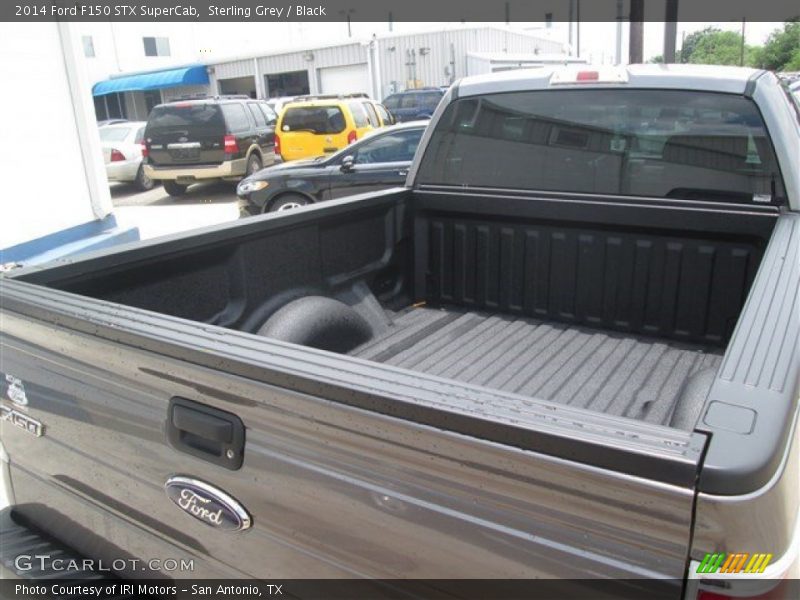 Sterling Grey / Black 2014 Ford F150 STX SuperCab