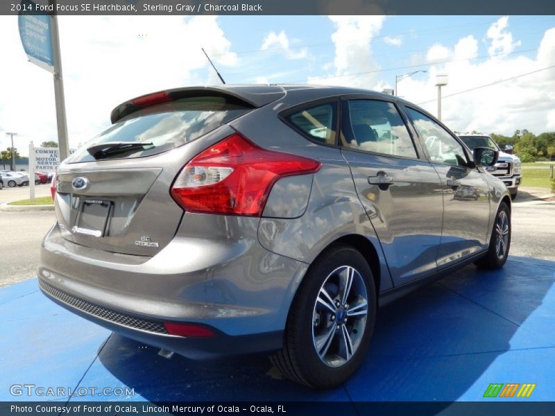 Sterling Gray / Charcoal Black 2014 Ford Focus SE Hatchback