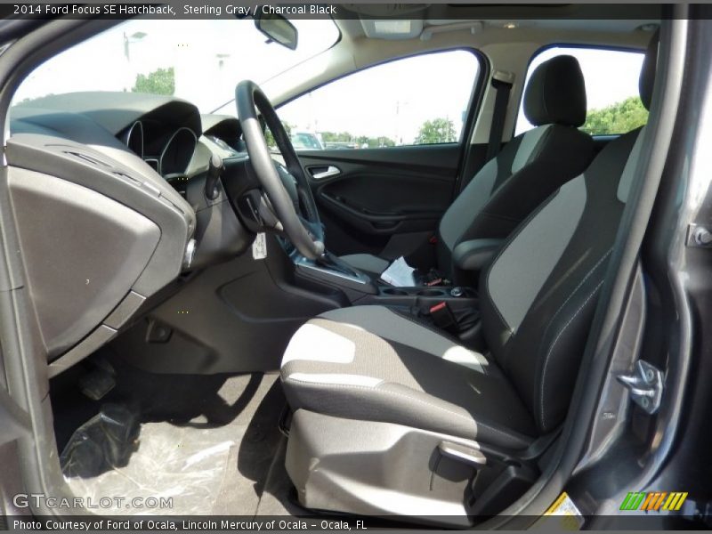 Sterling Gray / Charcoal Black 2014 Ford Focus SE Hatchback