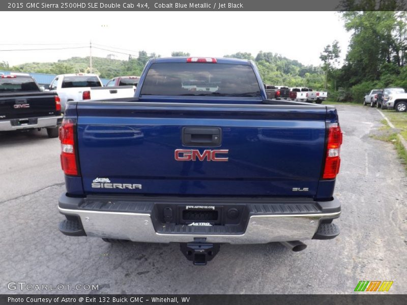 Cobalt Blue Metallic / Jet Black 2015 GMC Sierra 2500HD SLE Double Cab 4x4