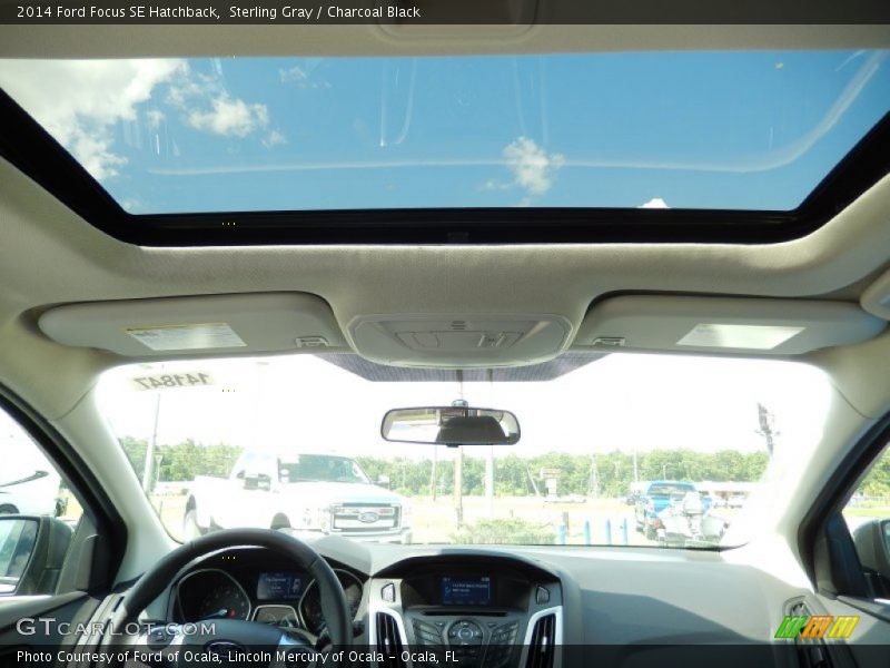 Sterling Gray / Charcoal Black 2014 Ford Focus SE Hatchback