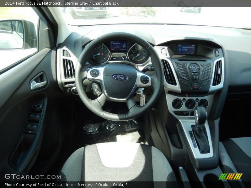 Sterling Gray / Charcoal Black 2014 Ford Focus SE Hatchback