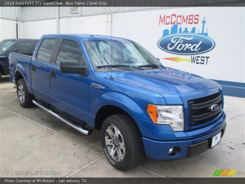 Blue Flame / Steel Grey 2014 Ford F150 STX SuperCrew