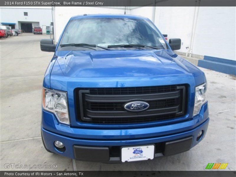 Blue Flame / Steel Grey 2014 Ford F150 STX SuperCrew