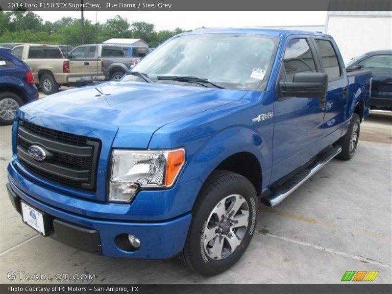 Blue Flame / Steel Grey 2014 Ford F150 STX SuperCrew