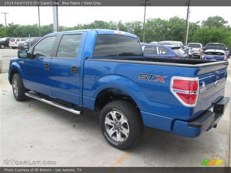 Blue Flame / Steel Grey 2014 Ford F150 STX SuperCrew