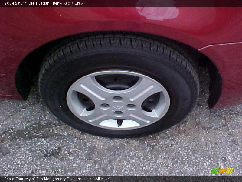 Berry Red / Grey 2004 Saturn ION 1 Sedan