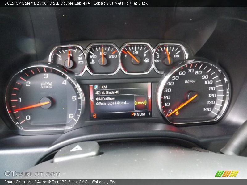  2015 Sierra 2500HD SLE Double Cab 4x4 SLE Double Cab 4x4 Gauges