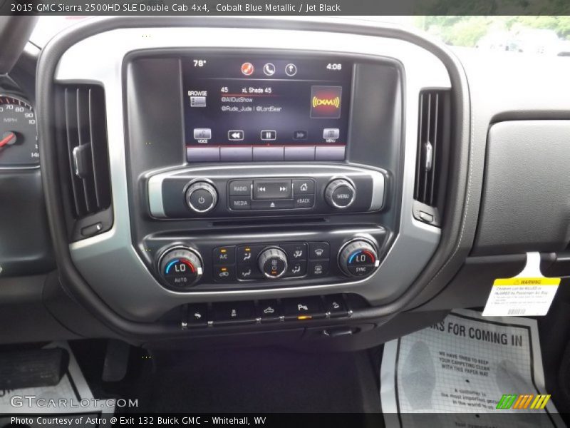 Controls of 2015 Sierra 2500HD SLE Double Cab 4x4