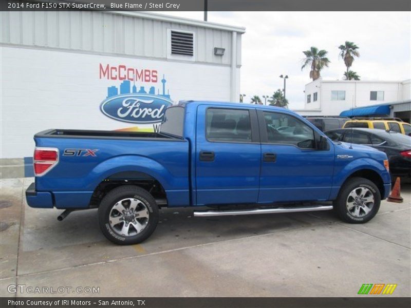 Blue Flame / Steel Grey 2014 Ford F150 STX SuperCrew