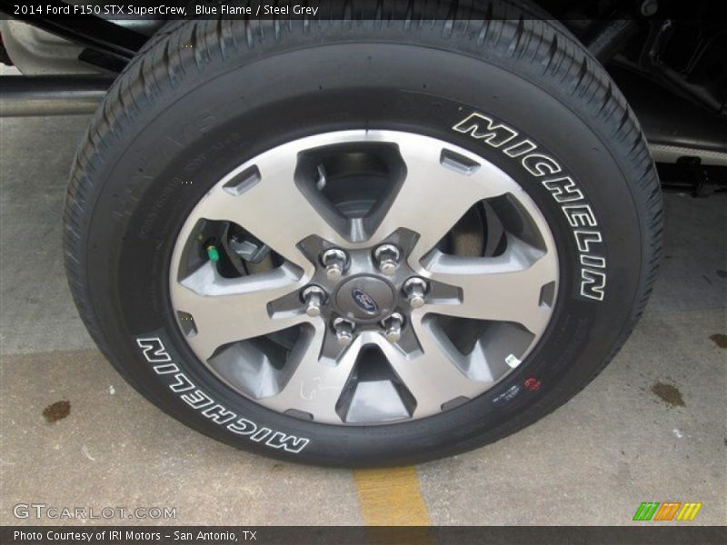 Blue Flame / Steel Grey 2014 Ford F150 STX SuperCrew