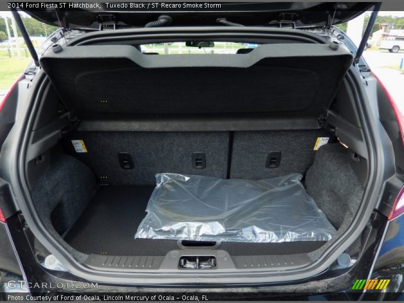 Tuxedo Black / ST Recaro Smoke Storm 2014 Ford Fiesta ST Hatchback