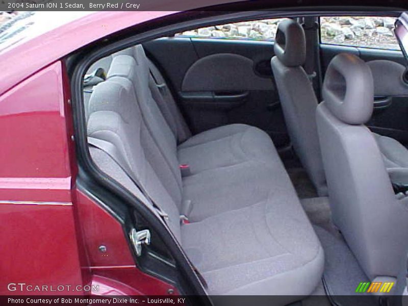 Berry Red / Grey 2004 Saturn ION 1 Sedan