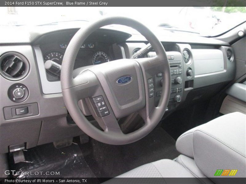 Blue Flame / Steel Grey 2014 Ford F150 STX SuperCrew