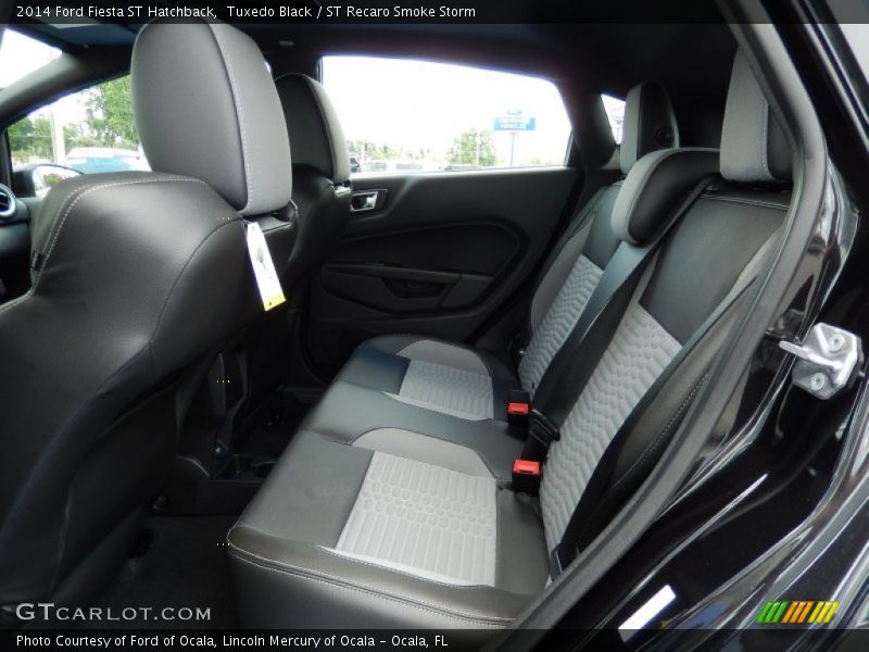 Tuxedo Black / ST Recaro Smoke Storm 2014 Ford Fiesta ST Hatchback