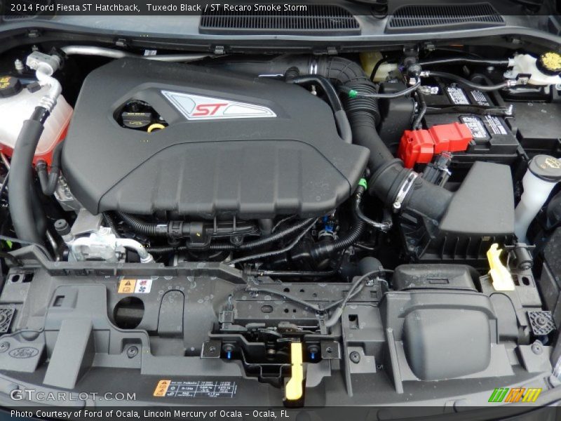 Tuxedo Black / ST Recaro Smoke Storm 2014 Ford Fiesta ST Hatchback
