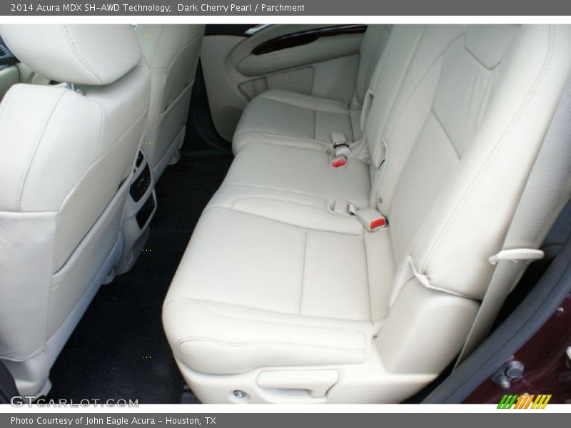 Dark Cherry Pearl / Parchment 2014 Acura MDX SH-AWD Technology
