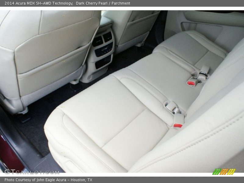 Dark Cherry Pearl / Parchment 2014 Acura MDX SH-AWD Technology