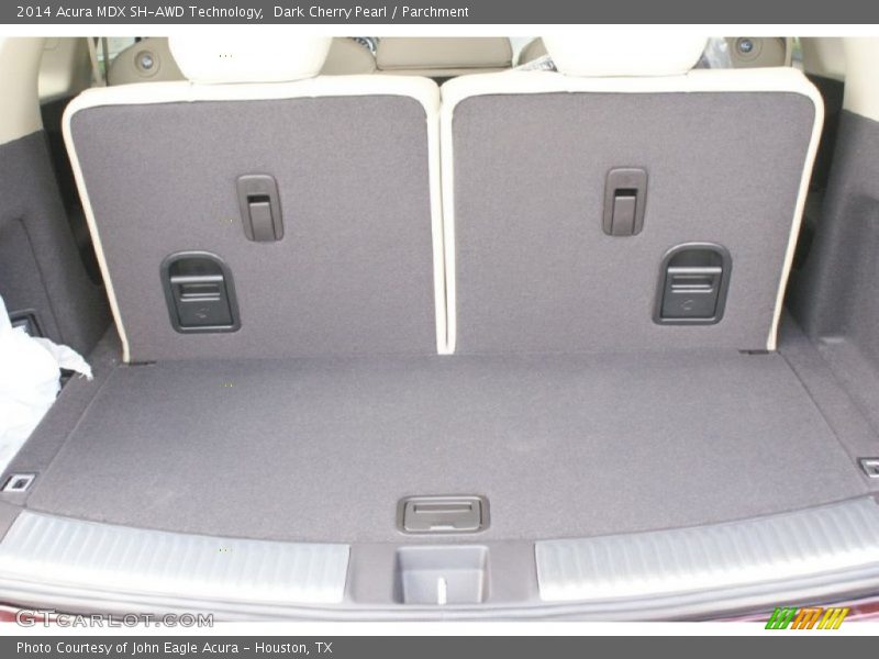 Dark Cherry Pearl / Parchment 2014 Acura MDX SH-AWD Technology