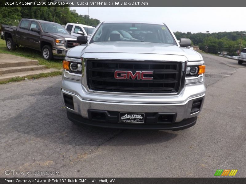 Quicksilver Metallic / Jet Black/Dark Ash 2014 GMC Sierra 1500 Crew Cab 4x4