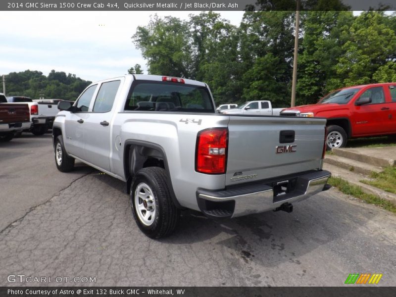 Quicksilver Metallic / Jet Black/Dark Ash 2014 GMC Sierra 1500 Crew Cab 4x4