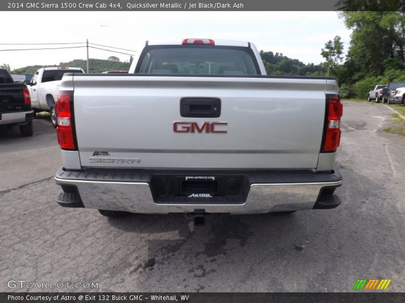 Quicksilver Metallic / Jet Black/Dark Ash 2014 GMC Sierra 1500 Crew Cab 4x4