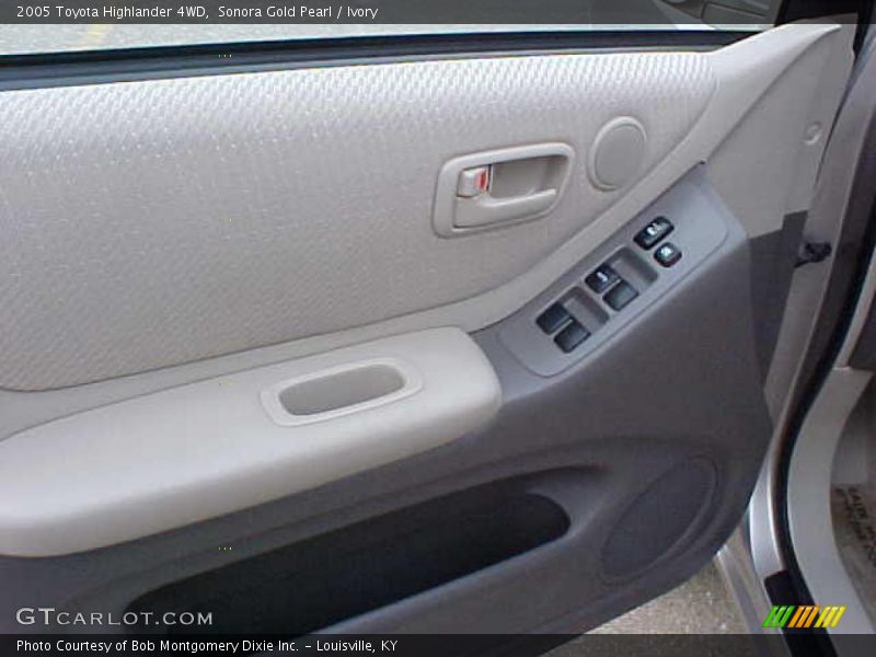 Sonora Gold Pearl / Ivory 2005 Toyota Highlander 4WD