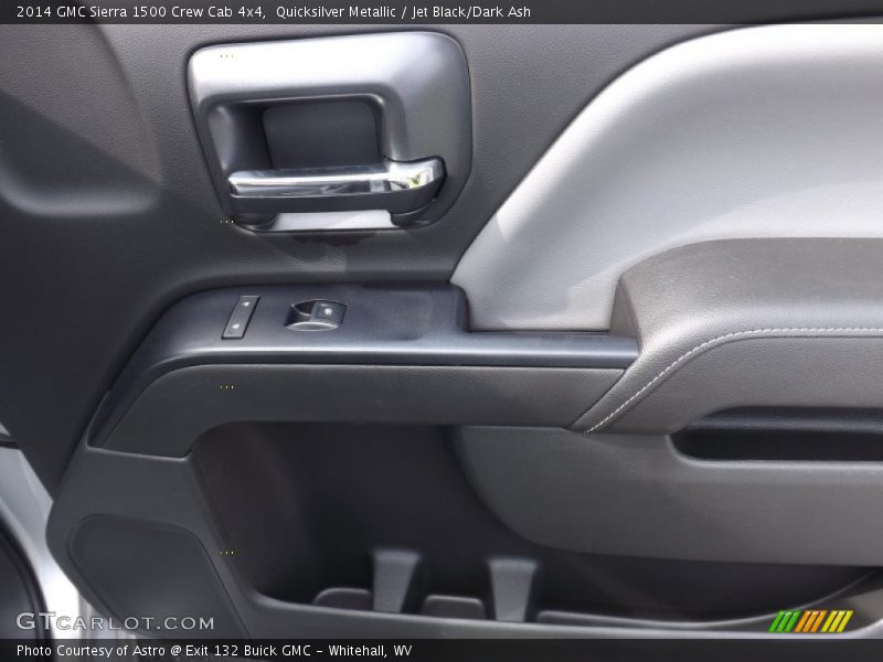 Quicksilver Metallic / Jet Black/Dark Ash 2014 GMC Sierra 1500 Crew Cab 4x4