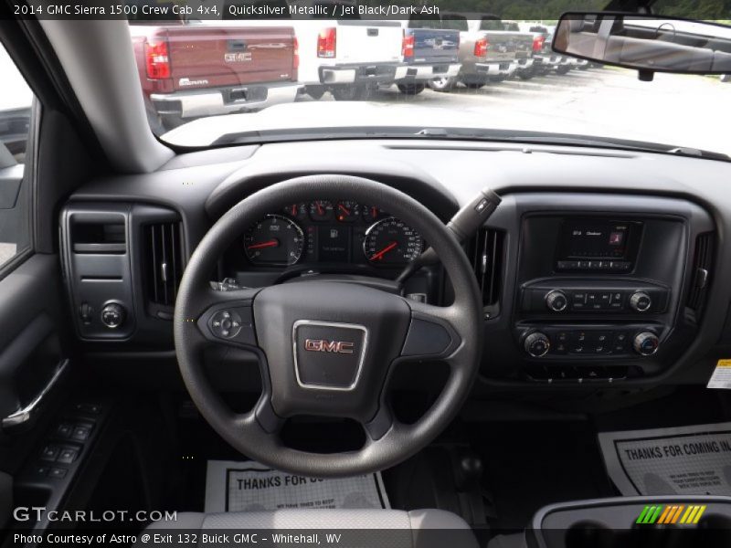 Quicksilver Metallic / Jet Black/Dark Ash 2014 GMC Sierra 1500 Crew Cab 4x4