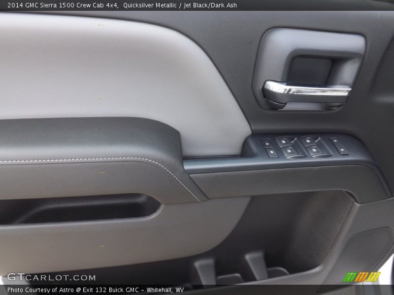 Quicksilver Metallic / Jet Black/Dark Ash 2014 GMC Sierra 1500 Crew Cab 4x4
