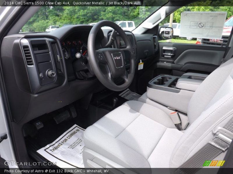 Quicksilver Metallic / Jet Black/Dark Ash 2014 GMC Sierra 1500 Crew Cab 4x4