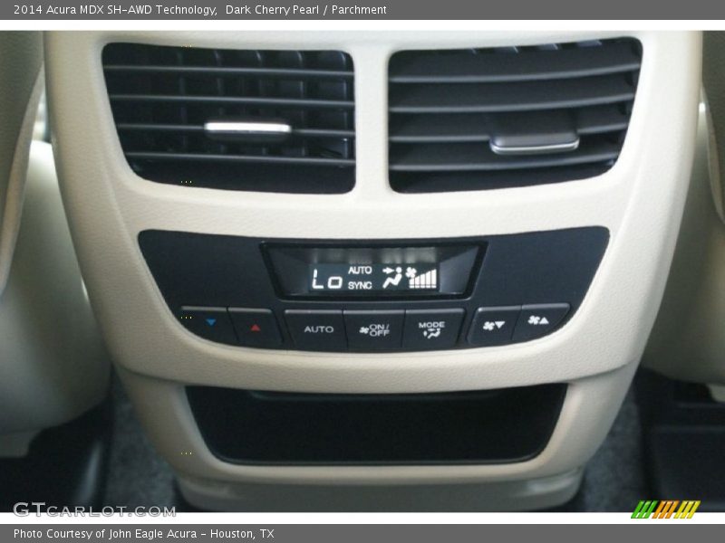 Dark Cherry Pearl / Parchment 2014 Acura MDX SH-AWD Technology